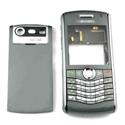 Full Body Housing For Blackberry Pearl 8130 Black - Maxbhi Com