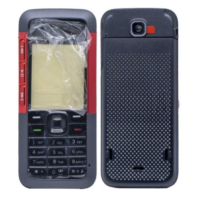 Full Body Housing For Nokia 5310 Xpressmusic Red Black - Maxbhi Com