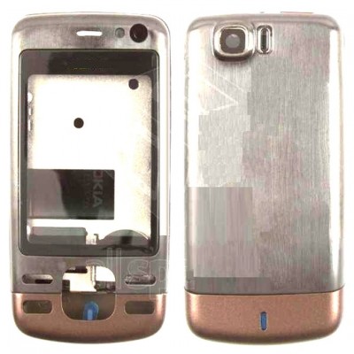 Full Body Housing For Nokia 6600i Slide White - Maxbhi Com