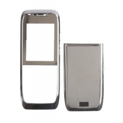 Full Body Housing For Nokia E51 Silver Black - Maxbhi.com