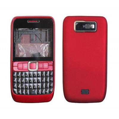 Full Body Housing For Nokia E63 Red - Maxbhi.com