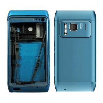 Full Body Housing For Nokia N8 Blue - Maxbhi.com