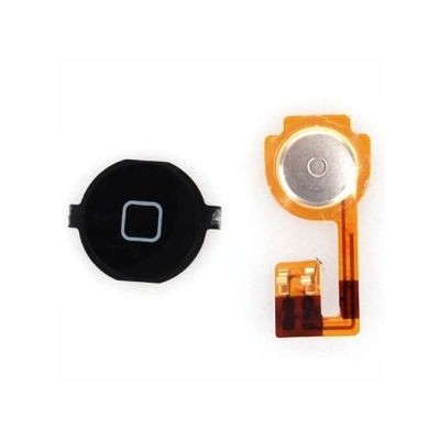 Home Button Flex Cable For Apple iPhone 3, 3G With Menu Button Black