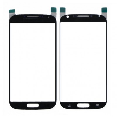 Replacement Front Glass For Samsung I9500 Galaxy S4 Black By - Maxbhi Com