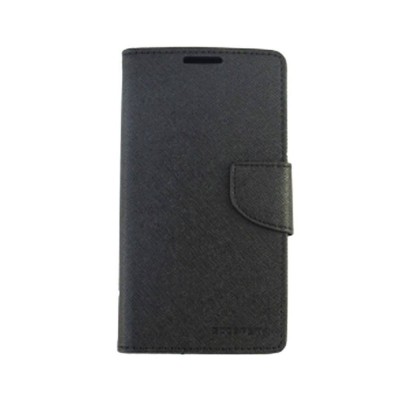Flip Cover For Intex Cloud N12 Plus Black By - Maxbhi Com