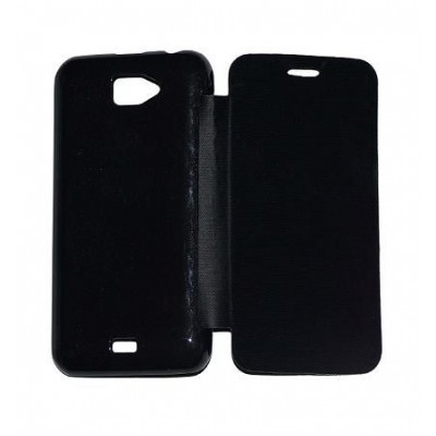 Flip Cover for Intex Aqua Wave - Grey