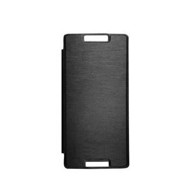 Flip Cover for Micromax Canvas Fire 4G - Grey