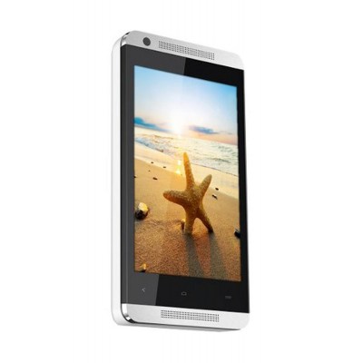 Flip Cover for Spice Stellar 439 - Silver