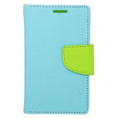 Flip Cover for Spice Xlife 431Q Lite - White