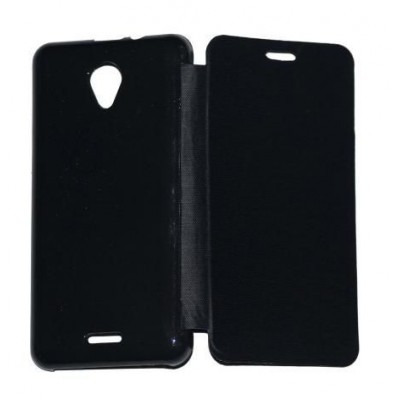 Flip Cover for Intex Aqua Q7 - White