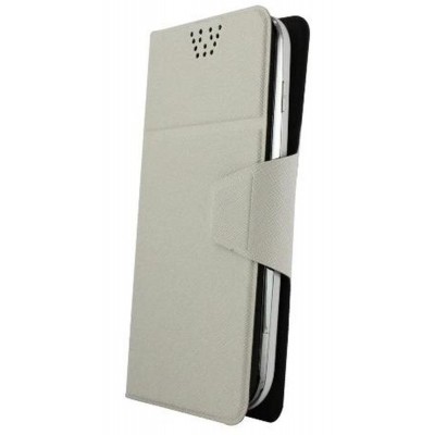 Flip Cover for Vox Kick K8 Dual Sim - Silver