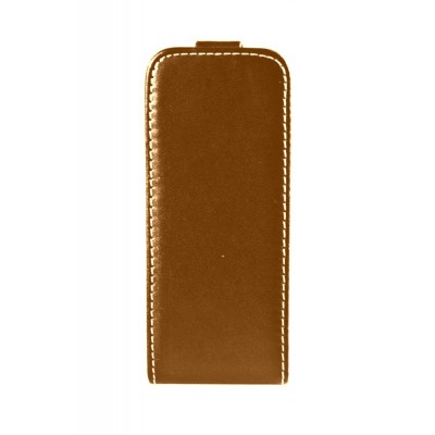 Flip Cover For Vertu Ascent Ti Ferrari Brown By - Maxbhi Com