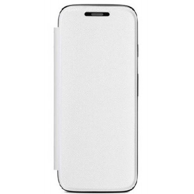 Flip Cover for Lava 3G 402 - Grey