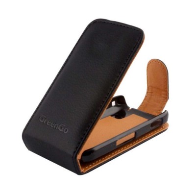 Flip Cover for Samsung Corby TXT - Black