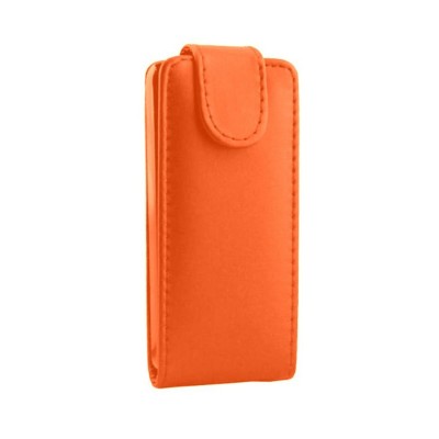 Flip Cover For Sony Ericsson W600 Orange By - Maxbhi Com