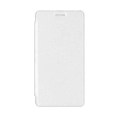 Flip Cover For Bq Aquaris E5 Hd Ubuntu Edition White By - Maxbhi.com