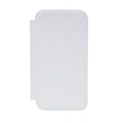 Flip Cover For Celkon Millennia 2gb Xpress White By - Maxbhi.com