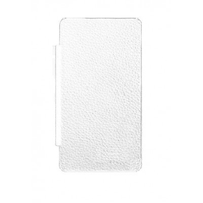 Flip Cover For Celkon Millennia Hero White By - Maxbhi.com