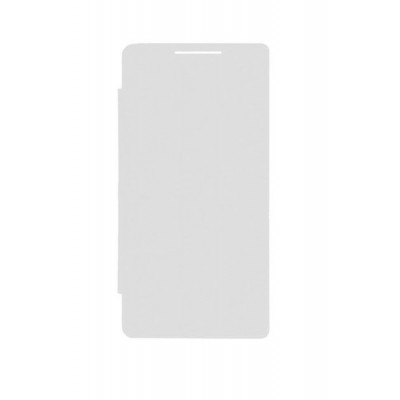 Flip Cover For Celkon Q567 White By - Maxbhi.com