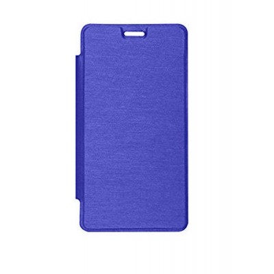 Flip Cover For Intex Aqua 4.5e Blue By - Maxbhi.com