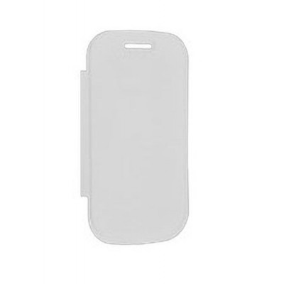 Flip Cover For Karbonn A1 Champ Alfa 3g White By - Maxbhi.com