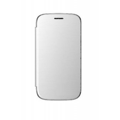 Flip Cover For Karbonn Alfa A112 White By - Maxbhi.com