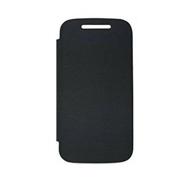 Flip Cover For Motorola Moto E 2nd Gen Black By - Maxbhi.com