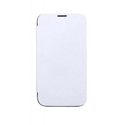 Flip Cover For Motorola Moto E 2nd Gen White By - Maxbhi.com
