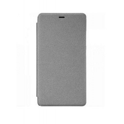 Flip Cover For Xiaomi Redmi Note 3 Mediatek Grey By - Maxbhi.com