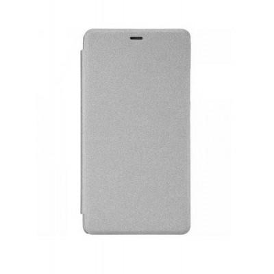 Flip Cover For Xiaomi Redmi Note 3 Mediatek Silver By - Maxbhi.com