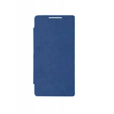 Flip Cover For Intex Aqua Active 2015 Blue By - Maxbhi.com