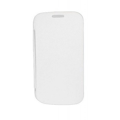 Flip Cover For Karbonn A5 Star White By - Maxbhi.com