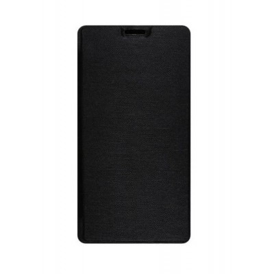 Flip Cover For Lava Flair E3 Black By - Maxbhi.com