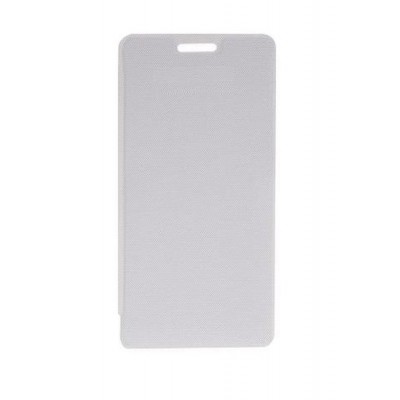 Flip Cover For Lenovo A6010 Plus White By - Maxbhi.com