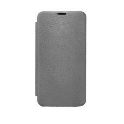 Flip Cover For Spice Xlife 45q Grey By - Maxbhi.com