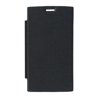 Flip Cover For Intex Aqua Star Power Black By - Maxbhi.com