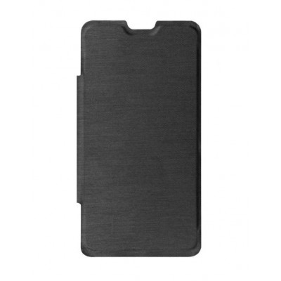 Flip Cover For Intex Aqua Style Pro Black By - Maxbhi.com