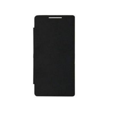 Flip Cover For Videocon Infinium Z45q Star Black By - Maxbhi.com