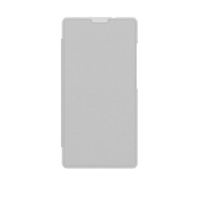 Flip Cover For Infinix Hot 2 White By - Maxbhi.com