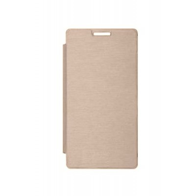 Flip Cover For Intex Aqua Star 2 8gb Champagne By - Maxbhi.com