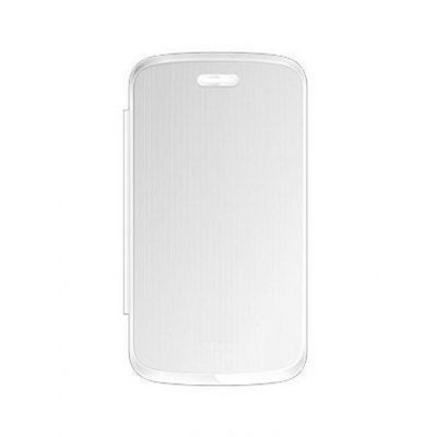 Flip Cover For Spice Stellar 361 Mi361 White By - Maxbhi.com