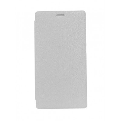 Flip Cover For Mhorse Butterfly 3 White By - Maxbhi.com