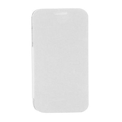 Flip Cover For Spice Smart Flo 359 Mi359 White By - Maxbhi.com