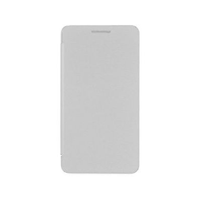 Flip Cover For Videocon Infinium Z51 Punch White By - Maxbhi.com