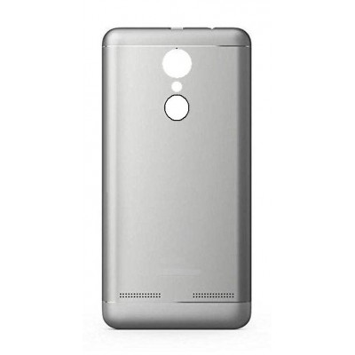 Back Panel Cover For Lenovo K6 Power Silver - Maxbhi Com