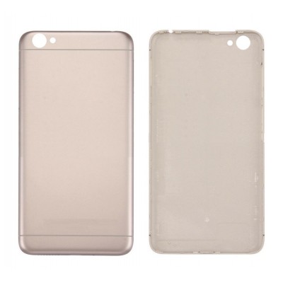 Back Panel Cover For Vivo Y55l Gold - Maxbhi Com