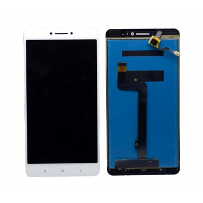 Lcd With Touch Screen For Xiaomi Mi Max 128gb White By - Maxbhi Com