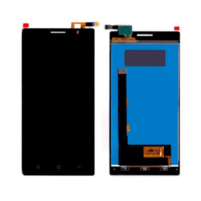 Lcd With Touch Screen For Lyf Wind 4 Blue By - Maxbhi Com
