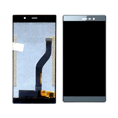 Lcd With Touch Screen For Panasonic Eluga A2 Silver By - Maxbhi Com