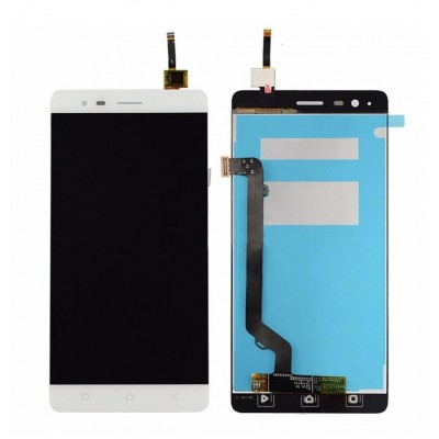 Lcd With Touch Screen For Lenovo K5 Note 3gb Ram Silver By - Maxbhi Com